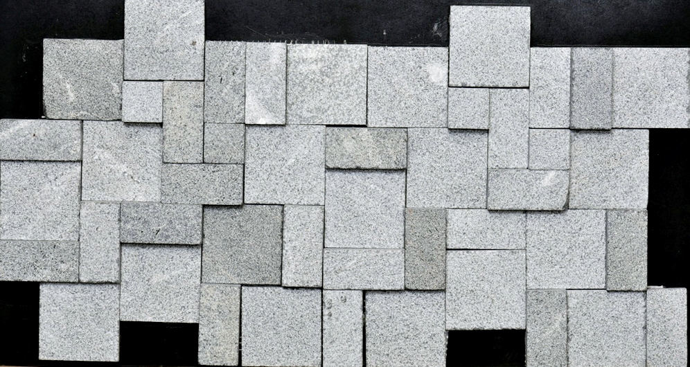  White marble 3D cladding stone tile