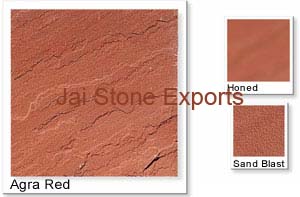 Natural Red Sandstone Tiles Pavers Slabs