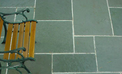 Blue Limestone paving