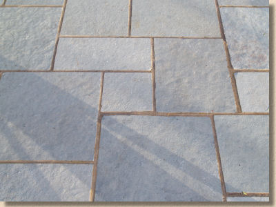 Blue Limestone paving